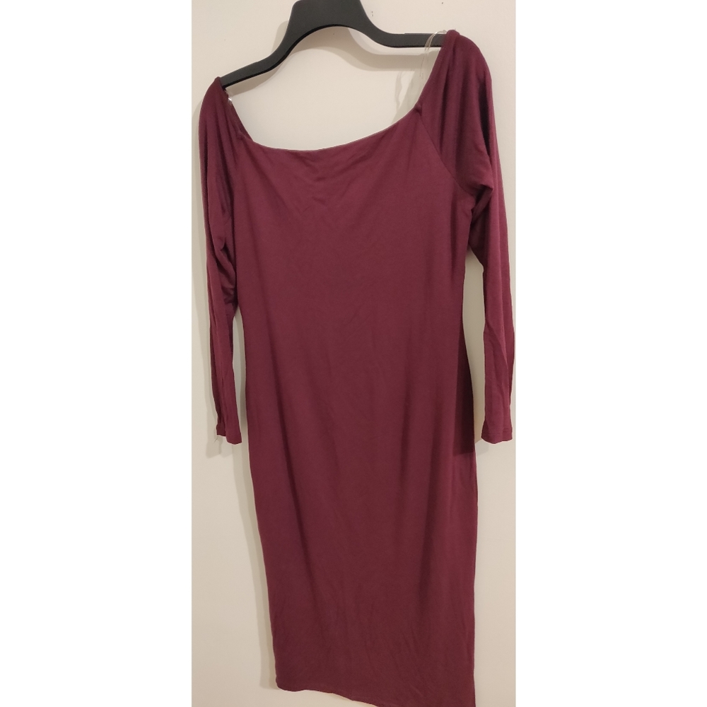 Elegant Maroon dress